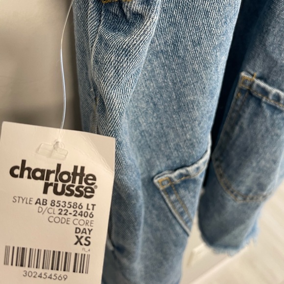 Destroyed look overall dress - Picture 4 of 4